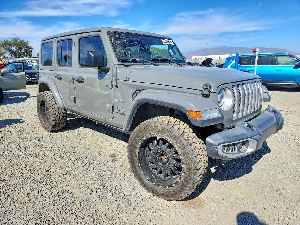 2018 Jeep Wrangler / VIN 1C4HJXEG7JW271795 COPART salvage auction — VANDALISM, CA - CERTIFICATE OF TITLE, sold $7,200 on 2026-09-18 (photo 4)