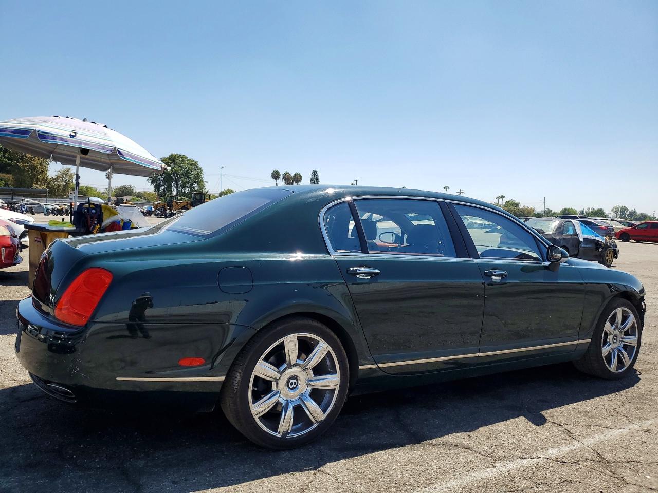 2007 Bentley Continenta VIN SCBBR93W87C041006 COPART salvage auction — Vandalized, CA - SALVAGE CERTIFICATE, sold $14,800 on 2026-09-09 (photo 3)