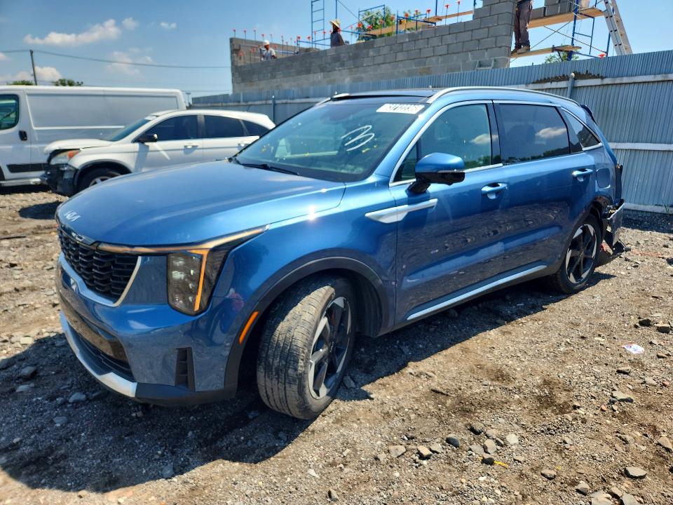 2025 Kia Sorento VIN KNDRMDJH1S5392810 — COPART salvage auction photo