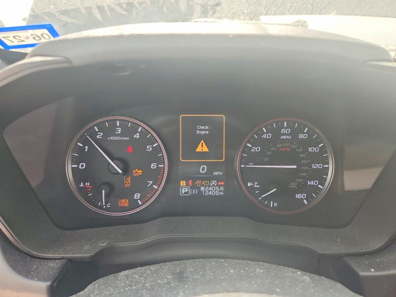 2025 Subaru Impreza VIN JF1GUHJC6S8274792 COPART salvage auction — REAR END, TX - SALVAGE VEHICLE TITLE (P), sold $8,900 on 2026-09-17 (photo 9)