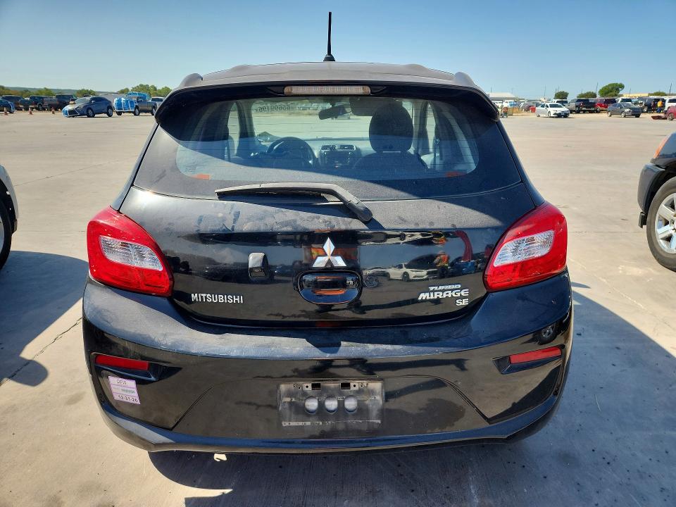2017 Mitsubishi Mirage VIN ML32A4HJXHH005636 COPART salvage auction — FRONT END, Salvage Title, sold $1,200 on 2026-09-14 (photo 6)