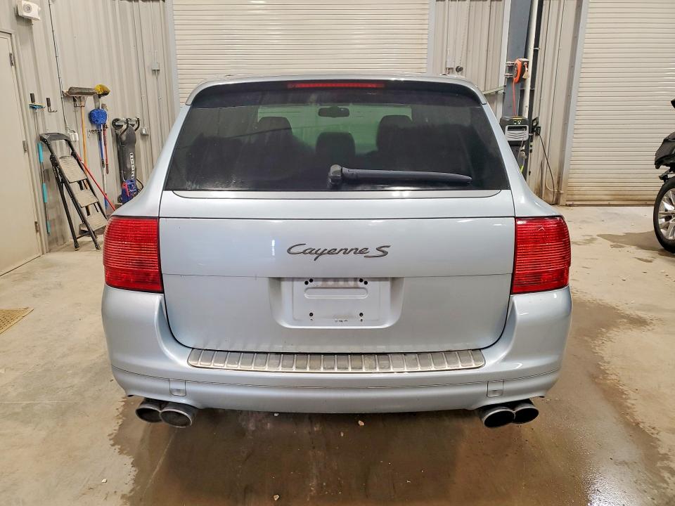 2006 Porsche Cayenne VIN WP1AB29P96LA67762 COPART salvage auction — HAIL, Wy - Certificate Of Title, sold $225 on 2026-09-02 (photo 6)