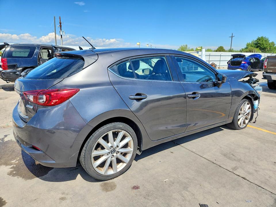 2017 Mazda 3 VIN JM1BN1L32H1124024 COPART salvage auction — FRONT END, Salvage Title, sold $1,350 on 2026-09-02 (photo 3)