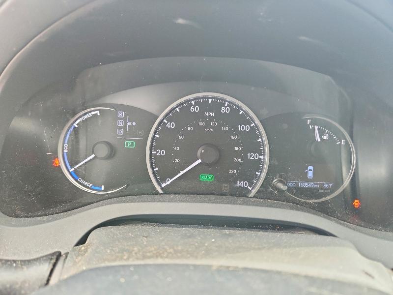 2013 Lexus Ct VIN JTHKD5BH8D2153800 COPART salvage auction — REAR END, Pa - Certificate Of Salvage, sold $1,700 on 2026-08-24 (photo 9)