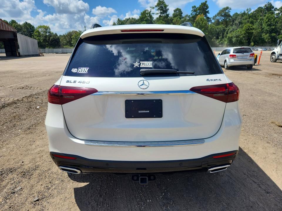 2024 Mercedes-benz Gle class VIN 4JGFB5KB6RB083043 COPART salvage auction — WATER/FLOOD, La - Cert Of Title-Salvage Flood, sold $28,250 on 2026-08-21 (photo 6)