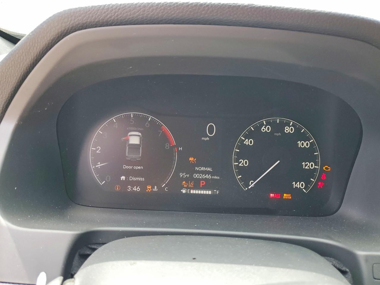 2026 Honda Ridgeline VIN 5FPYK3F55TB014085 COPART salvage auction — Front End, TX - SALVAGE VEHICLE TITLE, sold $15,700 on 2026-09-04 (photo 9)