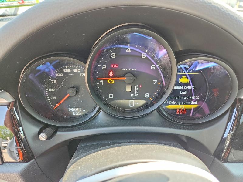 2020 Porsche Macan VIN WP1AA2A58LLB08858 COPART salvage auction — FRONT END, Ma - Cert Of Title-Salvage, sold $5,200 on 2026-08-24 (photo 9)