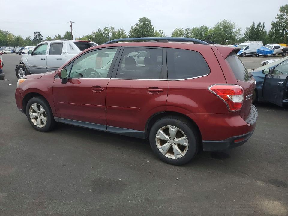 2014 Subaru Forester VIN JF2SJAHC3EH435437 COPART salvage auction — MECHANICAL, Or - Non Public Clean Title, sold $150 on 2026-09-30 (photo 2)