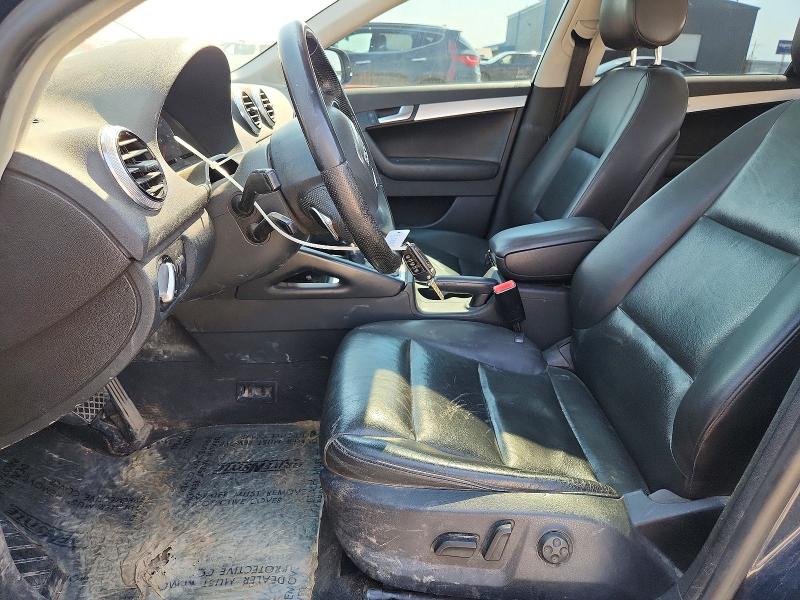 2012 Audi A3 VIN WAUKJAFM4CA087659 COPART salvage auction — FRONT END, Ut - Salvage Certificate, sold $700 on 2026-09-11 (photo 7)