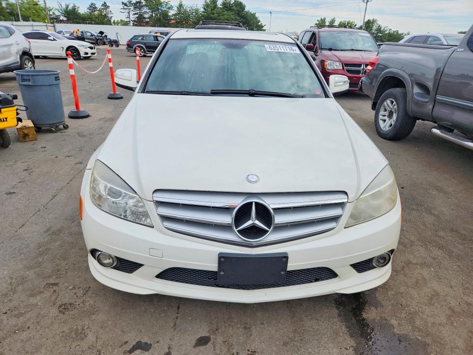 2008 Mercedes-benz C class VIN WDDGF81X98F103486 COPART salvage auction — WATER/FLOOD, CT - CERT OF TITLE-FLOOD SALVAGE, sold $625 on 2026-08-07 (photo 5)