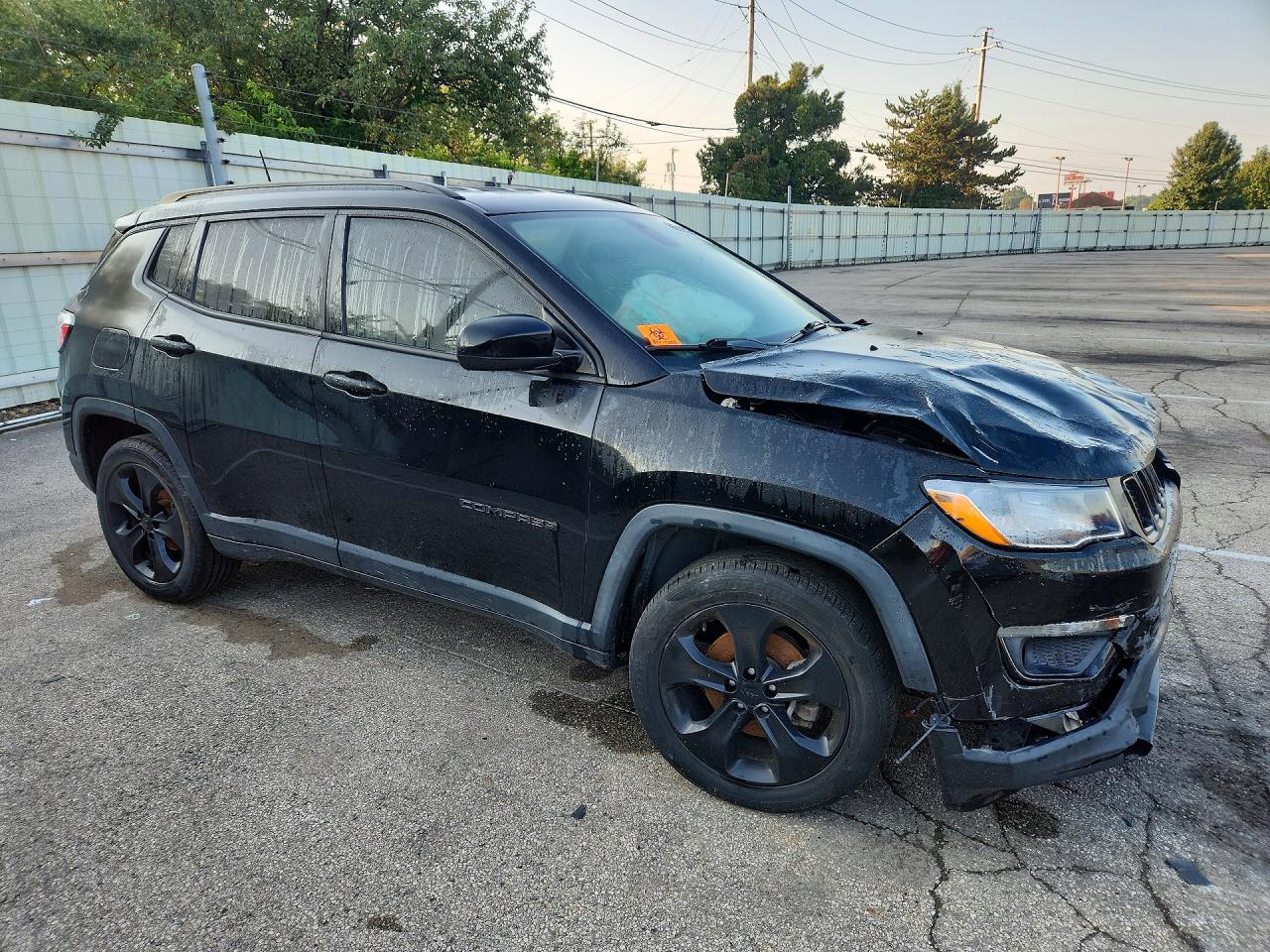 2018 Jeep Compass VIN 3C4NJCBB2JT461319 COPART salvage auction — Front End, St - Salvage Title, sold $1,800 on 2026-09-23 (photo 4)