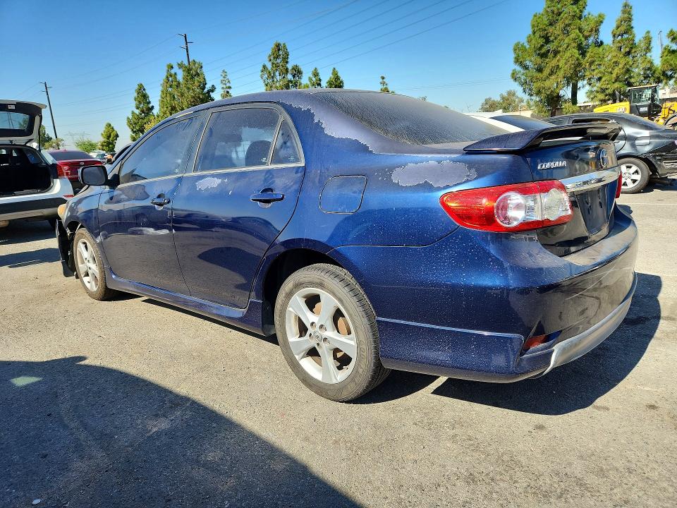 2012 Toyota Corolla VIN 5YFBU4EE0CP052456 COPART salvage auction — NORMAL WEAR, Ca - Dis/Dlr/Exp Only Clean Title, sold $150 on 2026-09-06 (photo 2)
