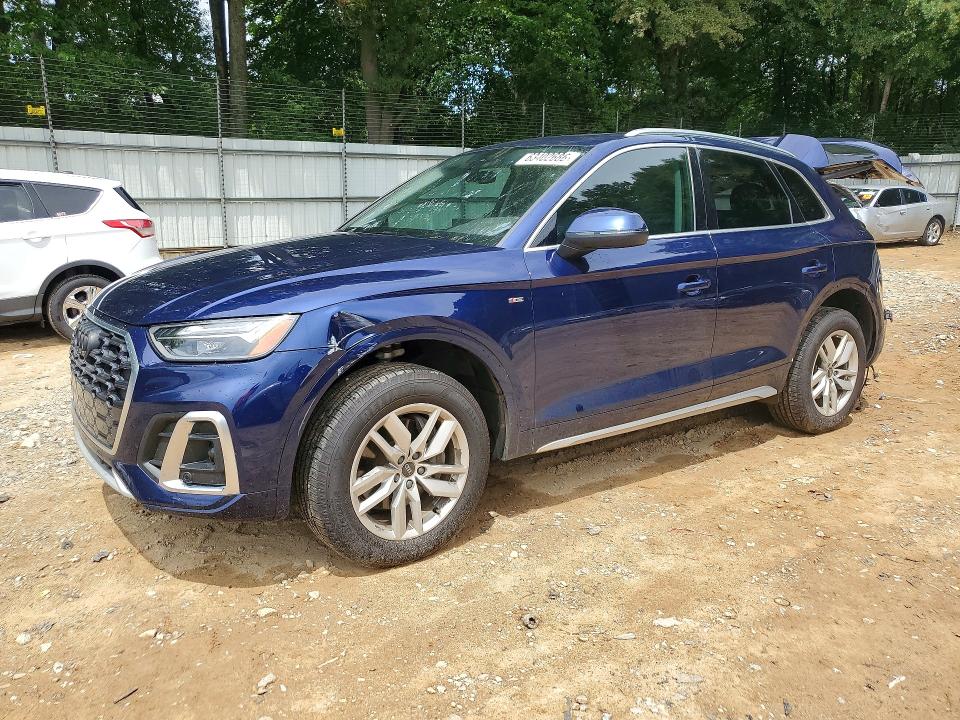 2022 Audi Q5 VIN WA1GAAFY4N2066328 — COPART salvage auction photo