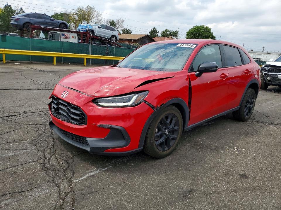 2024 Honda Hr-v VIN 3CZRZ2H52RM771721 — COPART salvage auction photo
