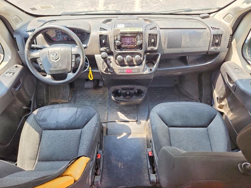 2020 Ram Promaster 3500 VIN 3C6URVJG1LE129206 COPART salvage auction — MECHANICAL, VA - CERTIFICATE OF TITLE, sold $7,000 on 2026-08-25 (photo 8)
