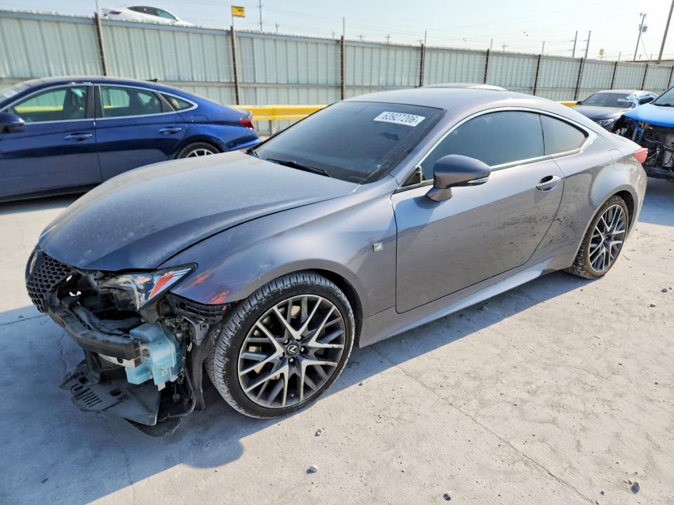 2015 Lexus Rc VIN JTHHE5BC0F5009316 — COPART salvage auction photo
