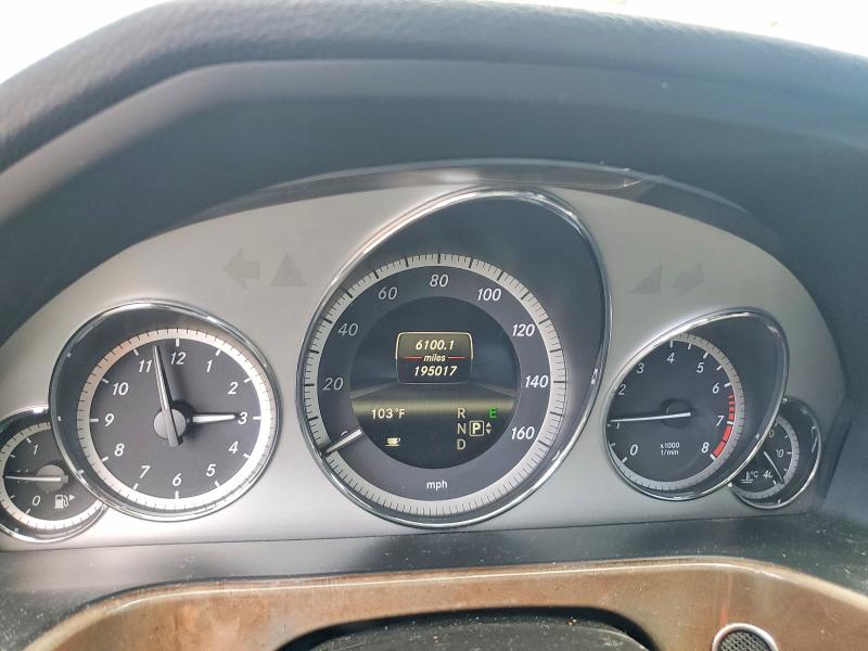 2013 Mercedes-benz E-klasse VIN WDDHF5KB2DA727353 COPART salvage auction — FRONT END, Fl - Cert Of Title Slvg Rebuildable, sold $450 on 2026-08-18 (photo 9)