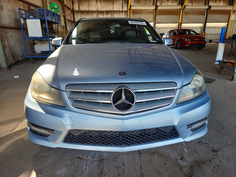 2013 Mercedes-benz C class VIN WDDGF4HB4DR270737 COPART salvage auction — REAR END, AZ - CERTIFICATE OF TITLE, sold $1,550 on 2026-09-14 (photo 5)