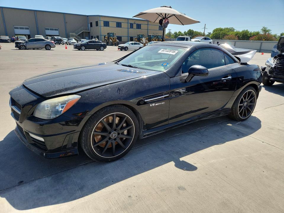 2014 Mercedes-benz Slk-klasse amg VIN WDDPK7FA7EF078982 — COPART salvage auction photo