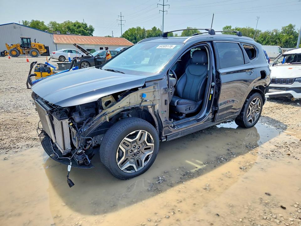 2022 Hyundai Santa fe VIN 5NMS4DAL2NH452844 COPART salvage auction — FRONT END, Oh - Cert Of Title-Salvage, sold $7,300 on 2026-08-21 (photo 1)