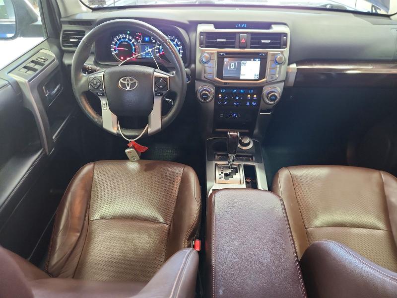 2018 Toyota 4runner VIN JTEBU5JR0J5496201 COPART salvage auction — REAR END, Va - Cert Of Title - Salvage, sold $14,500 on 2026-08-21 (photo 8)