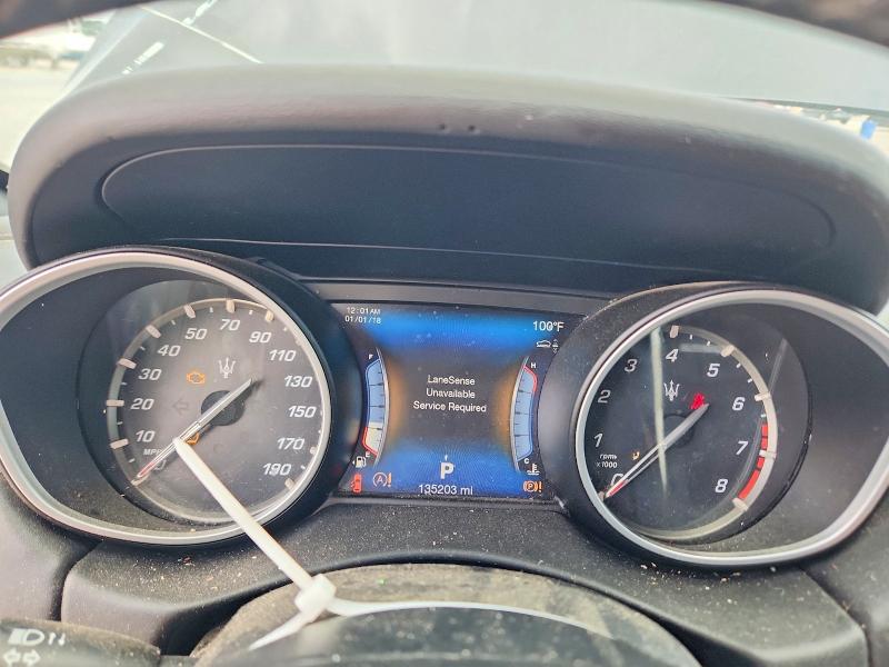 2017 Maserati Levante VIN ZN661XUS8HX262717 COPART salvage auction — FRONT END, Salvage Title, sold $4,300 on 2026-08-19 (photo 9)