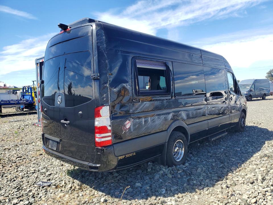 2017 Mercedes-benz Sprinter VIN WDAPF4CC7HP411041 COPART salvage auction — SIDE, Ca - Salvage Certificate, sold $8,200 on 2026-10-07 (photo 3)