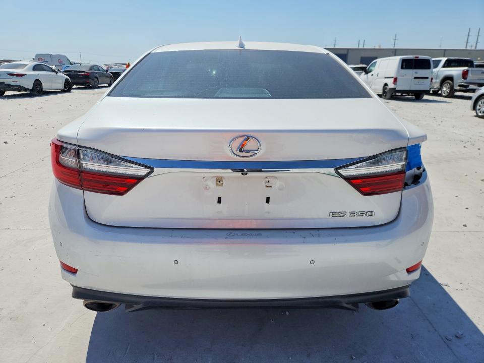 2018 Lexus ES VIN 58ABK1GG3JU103519 COPART salvage auction — FRONT END, Tx - Salvage Vehicle Title, sold $9,700 on 2026-09-11 (photo 6)