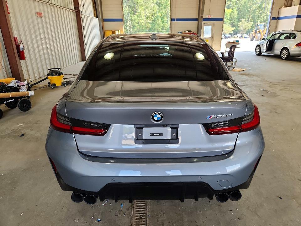 2024 BMW M3 VIN 3MW49FS07R8E80030 COPART salvage auction — FRONT END, Va - Cert Of Title - Salvage, sold $15,100 on 2026-08-28 (photo 6)