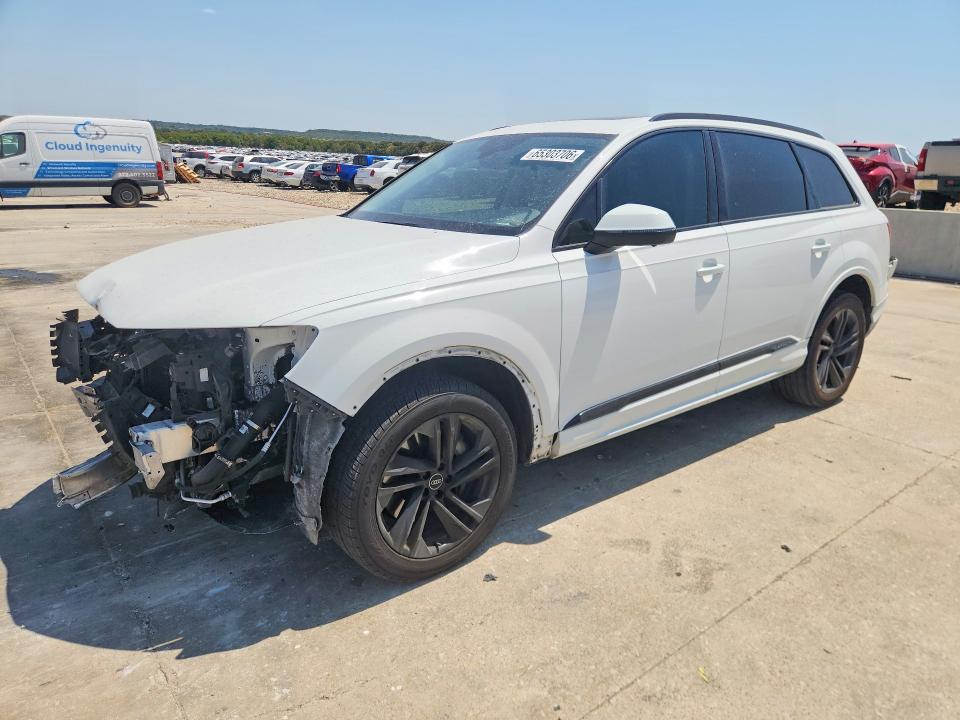 2021 Audi Q7 VIN WA1LJAF79MD037044 — COPART salvage auction photo