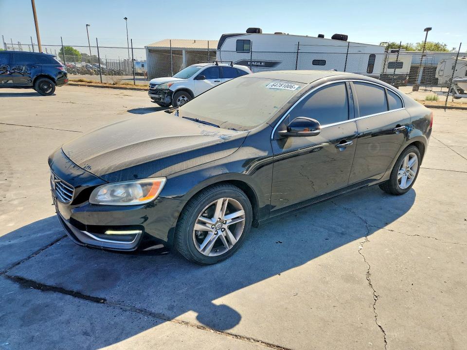 2015 Volvo S60 VIN YV126MFC8F1314444 COPART salvage auction — NORMAL WEAR, Ca - Dis/Dlr/Exp Only Clean Title, sold $200 on 2026-08-17 (photo 1)