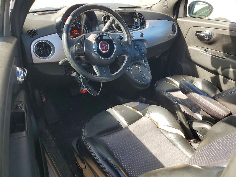 2017 Fiat 500 VIN 3C3CFFGE2HT586106 COPART salvage auction — VANDALISM, CA - SALVAGE CERTIFICATE, sold $525 on 2026-09-10 (photo 8)