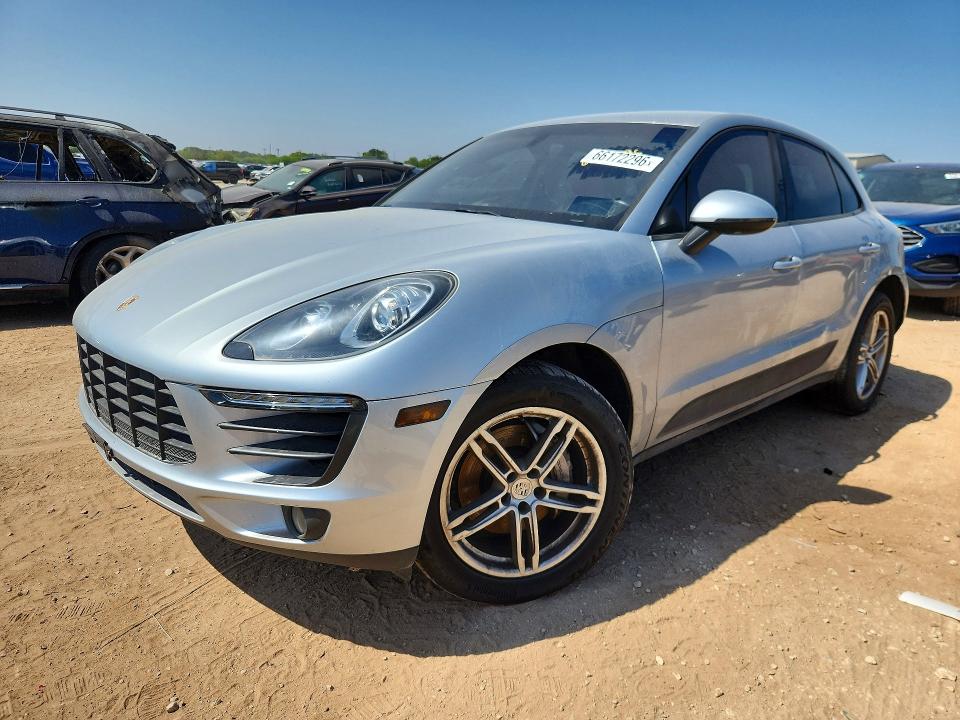 2015 Porsche Macan VIN WP1AB2A56FLB41519 COPART salvage auction — MINOR DENT/SCRATCHES, TX - CERTIFICATE OF TITLE, sold $5,400 on 2026-10-08 (photo 1)