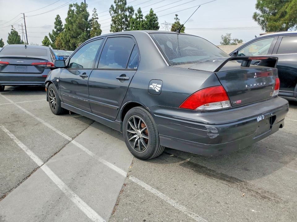 2003 Mitsubishi Lancer VIN JA3AJ86E93U121673 COPART salvage auction — FRONT END, CA - SALVAGE CERTIFICATE, sold $425 on 2026-09-01 (photo 2)