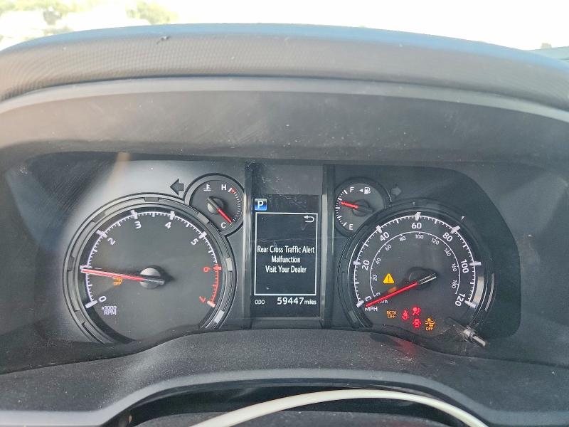 2024 Toyota 4runner VIN JTEMU5JR0R6249596 COPART salvage auction — ROLLOVER, Tx - Salvage Vehicle Title, sold $12,000 on 2026-08-21 (photo 9)