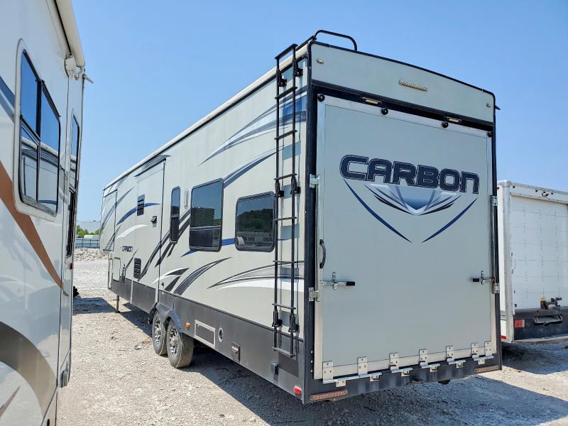 2015 Keystone Carbon VIN 4YDF35729FR805647 COPART salvage auction — WATER/FLOOD, OK - CERT OF TITLE-SALVAGE FLOOD, sold $7,600 on 2026-08-27 (photo 3)