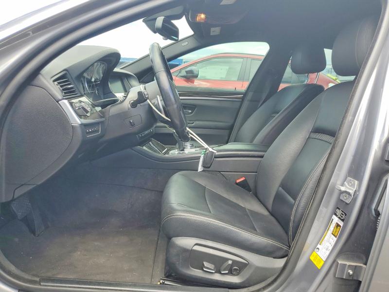 2014 BMW 5 series VIN WBA5B1C52ED478589 COPART salvage auction — REAR END, CA - SALVAGE CERTIFICATE, sold $3,650 on 2026-08-17 (photo 7)