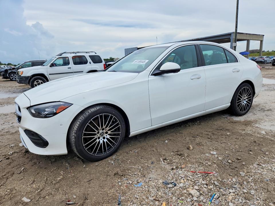 2025 Mercedes-benz C-klasse VIN W1KAF4HB8SR252082 — COPART salvage auction photo