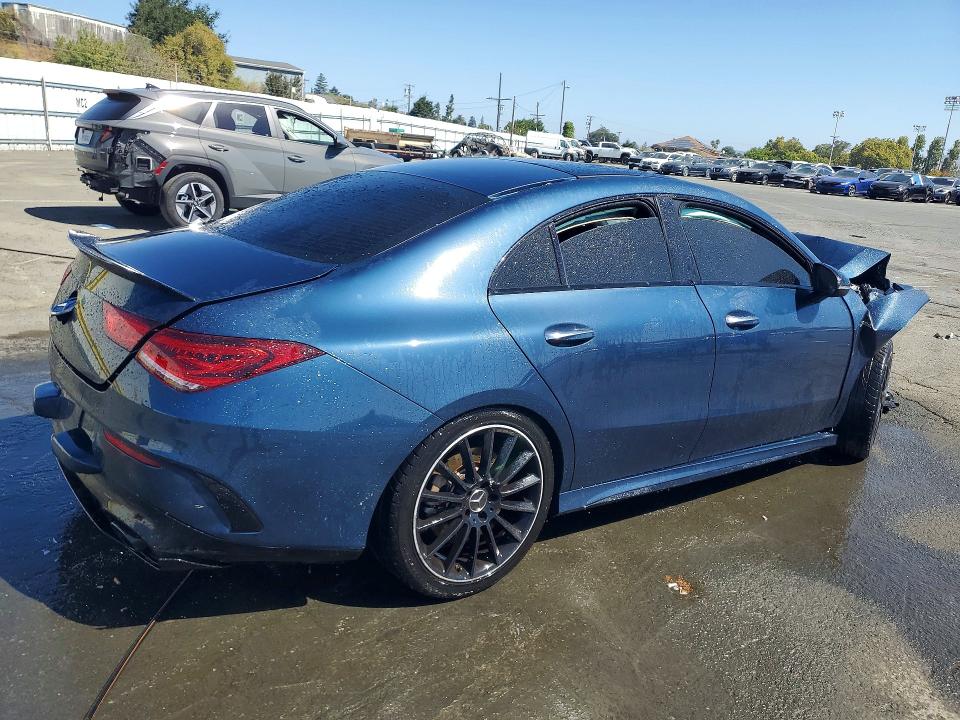 2020 Mercedes-benz Cla-class VIN WDD5J5BB5LN062246 COPART salvage auction — FRONT END, CA - CERTIFICATE OF TITLE, sold $4,500 on 2026-08-27 (photo 3)