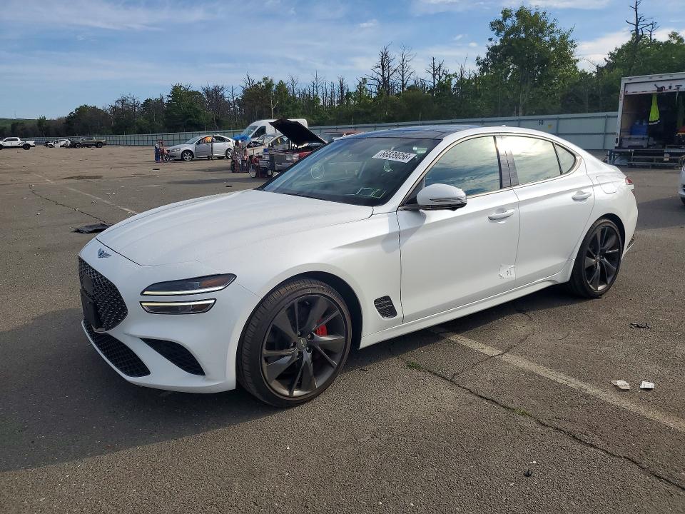 2023 Genesis G70 VIN KMTG54TE9PU124576 — COPART salvage auction photo