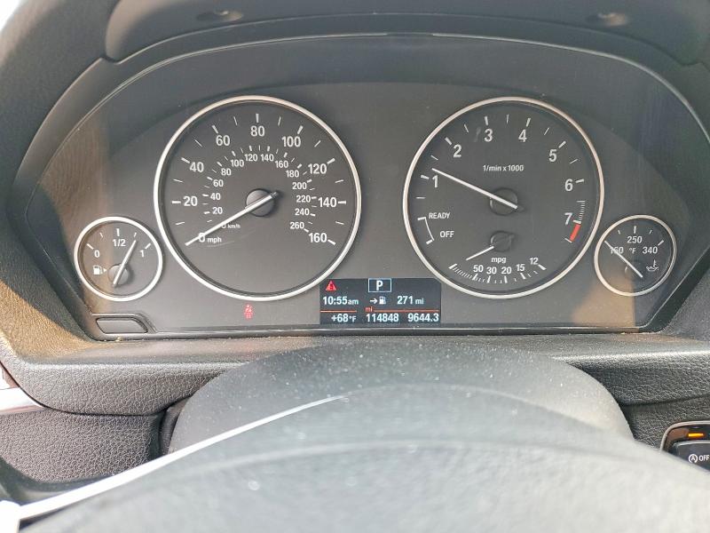 2015 BMW 3er VIN WBA3B5G58FNS15916 COPART salvage auction — FRONT END, Wa - Bill Of Sale, sold $1,850 on 2026-08-10 (photo 9)