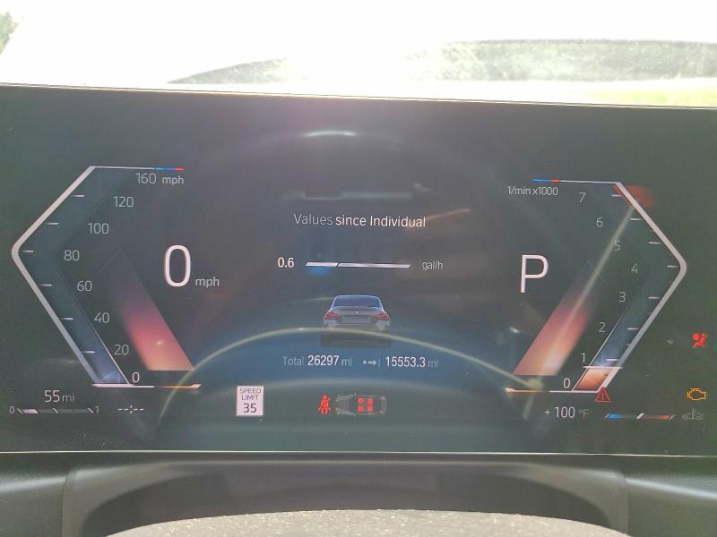 2023 BMW 2er VIN 3MW53CM05P8D09565 COPART salvage auction — FRONT END, Tx - Dealer Only Clean Title (P), sold $19,400 on 2026-08-20 (photo 9)
