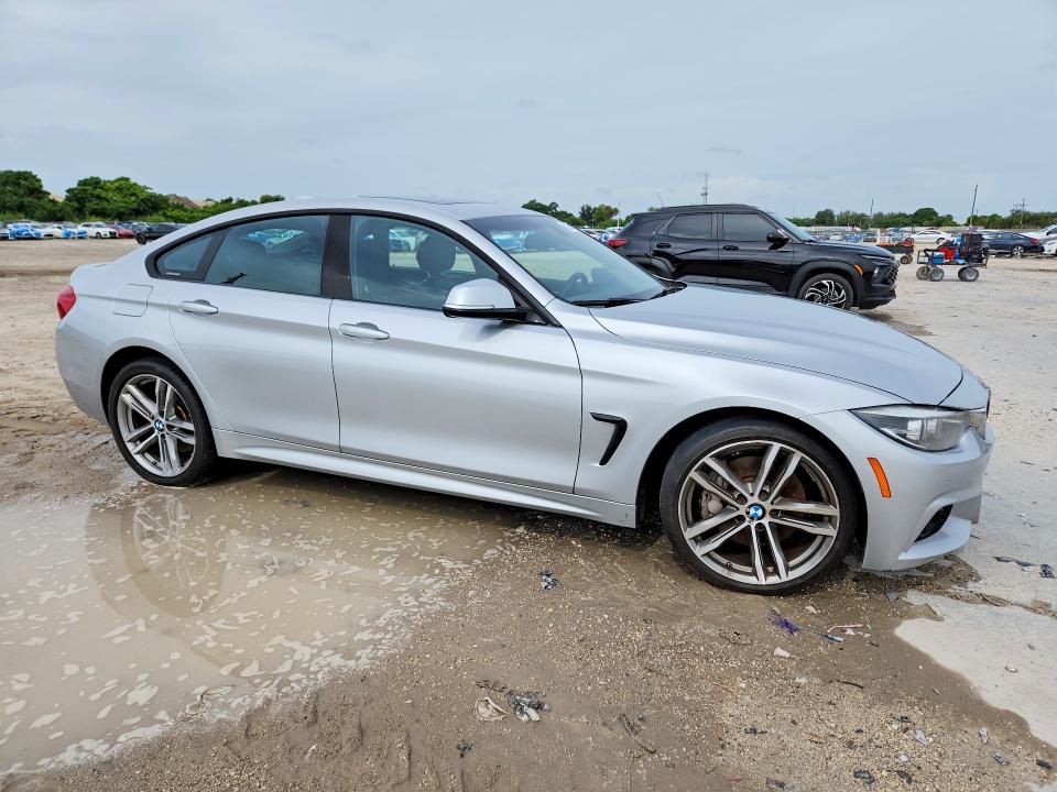 2019 BMW 4er VIN WBA4J3C53KBL07917 COPART salvage auction — FRONT END, Fl - Certificate Of Title, sold $5,100 on 2026-08-06 (photo 4)
