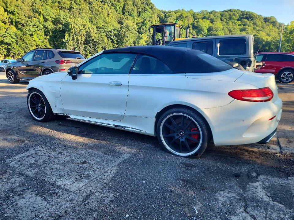 2017 Mercedes-benz VIN WDDWK8HB9HF461284 COPART salvage auction — VANDALISM, Mi - Cert Of Title-Salvage Vehicle, sold $14,000 on 2026-08-12 (photo 2)