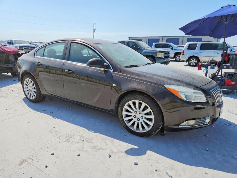 2011 Buick Regal VIN W04GV5EV5B1118165 COPART salvage auction — REAR END, TX - CERTIFICATE OF TITLE, sold $225 on 2026-09-04 (photo 4)