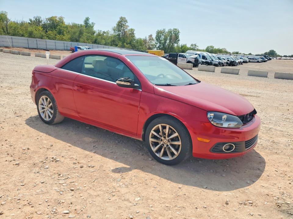2012 Volkswagen Eos VIN WVWBW7AH2CV012968 COPART salvage auction — MINOR DENT/SCRATCHES, Ok - Certificate Of Title (P), sold $1,500 on 2026-08-06 (photo 4)