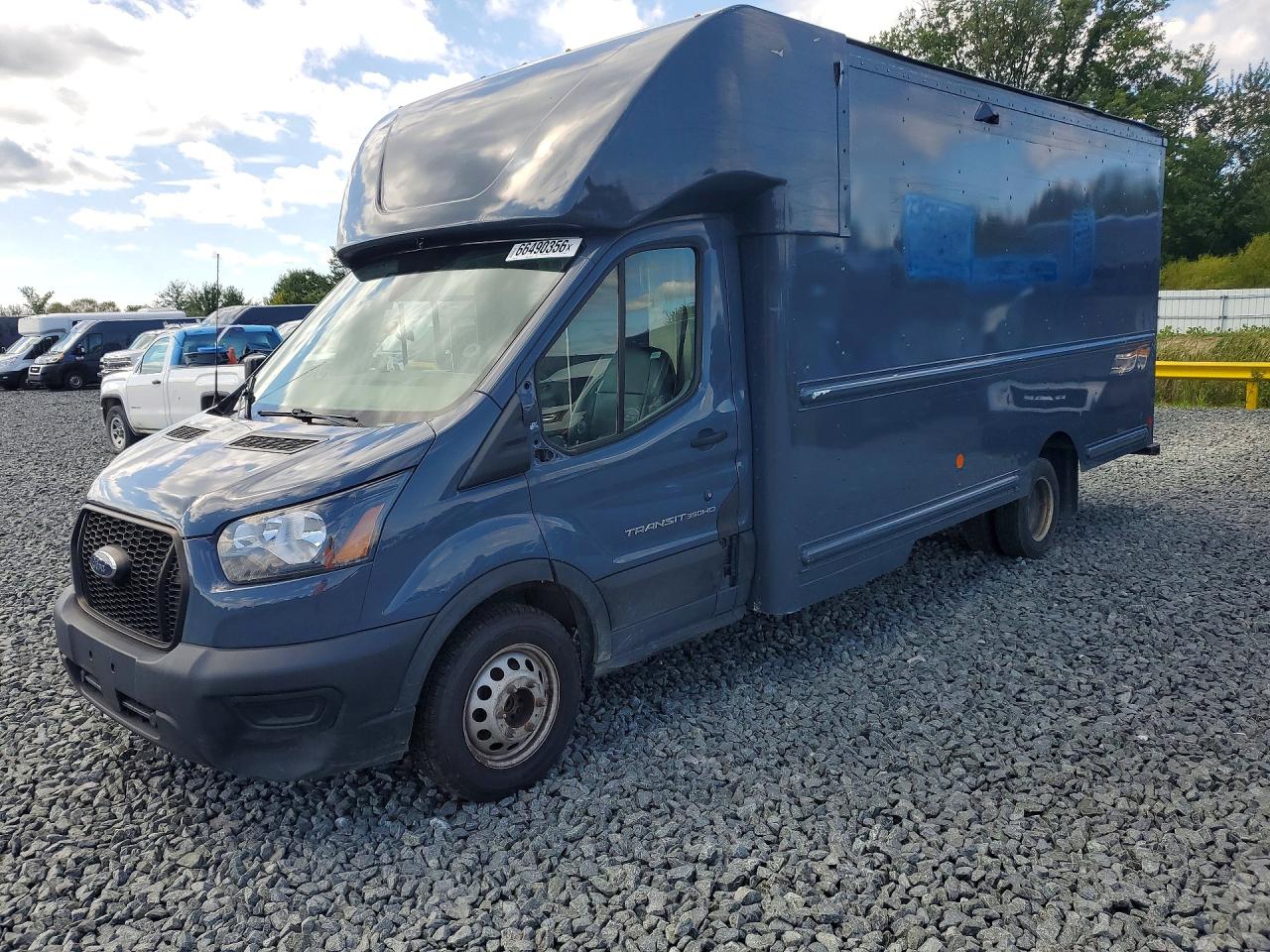 2021 Ford Transit VIN 1FDDF6P80MKA97057 — COPART salvage auction photo