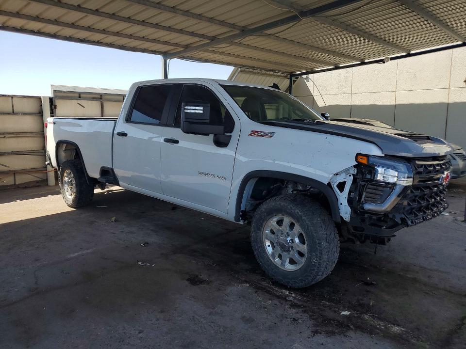 2024 Chevrolet Silverado 2500 VIN 1GC1YLE74RF363500 COPART salvage auction — FRONT END, TX - CERT OF TITLE-REBUILT SALVAGE, sold $12,800 on 2026-09-16 (photo 4)