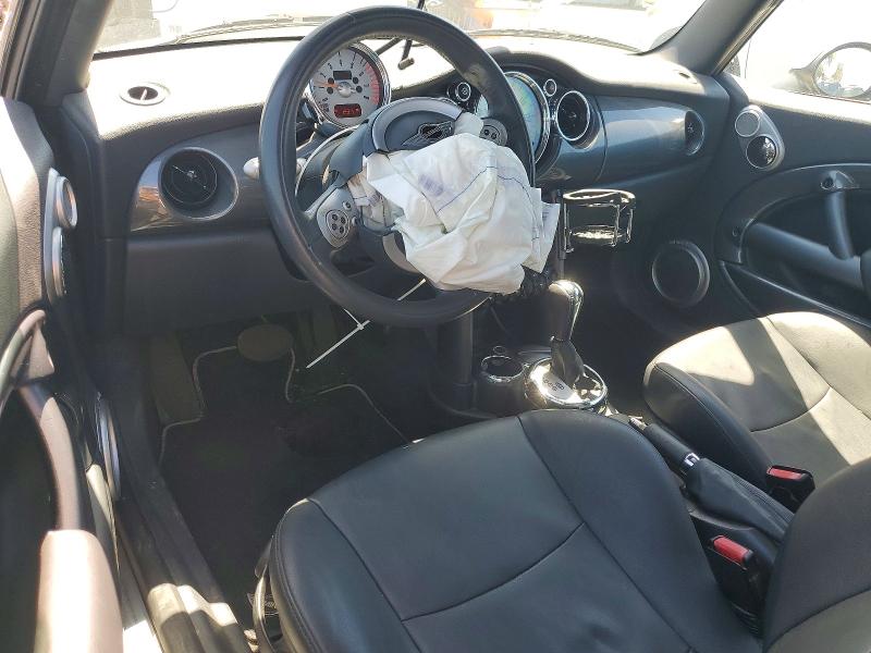 2005 Mini Cooper VIN WMWRC334X5TJ68679 COPART salvage auction — FRONT END, Ca - Salvage Certificate, sold $400 on 2026-08-10 (photo 8)
