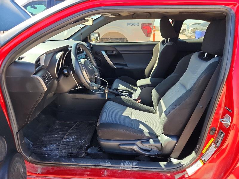 2014 Scion Tc VIN JTKJF5C75E3073632 COPART salvage auction — WATER/FLOOD, Tx - Salvage Title-Flood Damage, sold $1,000 on 2026-09-02 (photo 7)